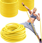 1 Roll Resistance Tubes Exercise Tubing 50ft Exercise Bands Tubing for Therapy, Lower Pilates, Home Workouts, Rehab Core