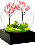 CoolSnowGlobes Spring Trees Glass Snow Globe by CoolSnowGlobes®