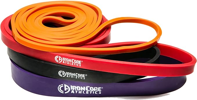 Pull Up Assistance Bands - Commercial Gym Quality 41" Loop Exercise Pull-Up Bands - 4 Different Resistance Levels to Choose from