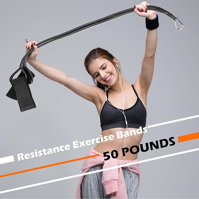 Zomiboo Baseball Bands Sports Resistance Exercise Bands Arm Strength Training Softball Baseball Pitching Training Workout Equipment for Youth Adult