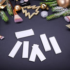 Landhoow 200 Pcs Perfume Essential Oils Tester White Test Strips Testing Perfume Paper Strips Testers Strips for Essential Oil Scent Fragrance Widened 3.94 x 1.18 Inches