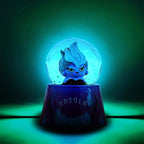 Disney The Little Mermaid Ursula Make 'Em Squirm Mini Light-Up Adult Snow Globe with Swirling Glitter | 3 Inches Tall
