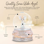 Pavilion Gift Company - Perhaps They are Not Stars in The Sky - 5.75" Musical Ave Maria Waterglobe Snowglobe Snowstorm 100 mm Collectible Bereavement in Memory Memorial Greif Gift Funeral Present