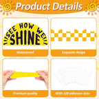 Summer Bulletin Board Set Classroom Affirmation Station Sunshine Decorations Summer Motivational Positive Wall Decor Growth Mindset Mental Health Posters for Teachers School Supplies