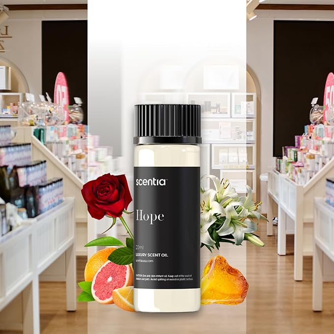 Coco-Chance-Inspired Diffuser Oil Refill - Scentia Hope Dupe Fragrance Oil Blend, Home Luxury Scents, Essential Oil Set for Aromatherapy Diﬀusers Candle Making | 20 ml, 0.67 Fl Oz, Thanksgiving Gift