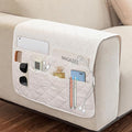 Remote Control Holder for Recliner,Non Slip Armchair Caddy,Sofa Armrest Storage Organizer for Recliner Couch With 6 Pockets for TV Remote,Cell Phone,Magazine