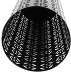 Metal Round Umbrella Stand Rack, Freestanding Tall Round Basket Umbrella Holder Bin for Entryway Home Office (M)