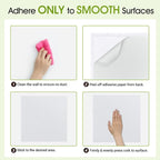 AKTOP White Cork Bulletin Board 12x12, 1/2" Thick Felt Cork Board Tiles 12 Pack, Small Square Pin Board for Wall, Self Adhesive Corkboards with 120 Push Pin Wood Clips for School, Home & Office