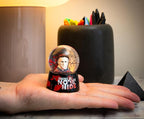 Halloween Michael Myers No Place to Hide Mini Snow Globe with Swirling Glitter Display | Horror Movie Collectible Keepsake | 3 Inches Tall