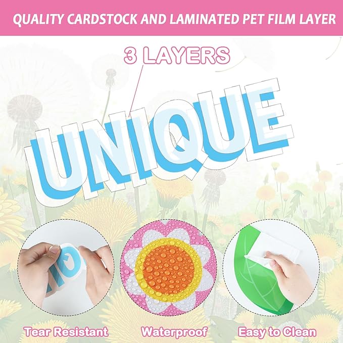 gisgfim Classroom Bulletin Board Decoration Set Wall Door Decor Hands Tree Colorful Handprint Classroom Decorations for Kindergarten Preschool Elementary Middle School(We are Each Unique and...)