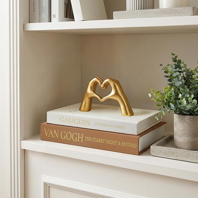 Set of 2 Premium Linen Decorative Books with Hidden Storage - Stackable Faux Book Box for Coffee Table Styling & Organization, Real Fabric Cover Fake Books as Display Riser for Shelf & Entryway