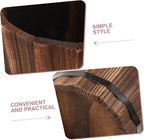 Zerodeko Wooden Umbrella Bucket Stand for Outdoor Use Wood Material Umbrella Holder Rack Stable and Wear Resistant Storage for Entryway and Office