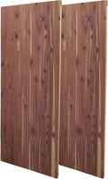 Household Essentials Cedar Fresh Cedar Panels for Closet 2 Pack, Bracket-Free with a Variety of Potential Uses, Natural