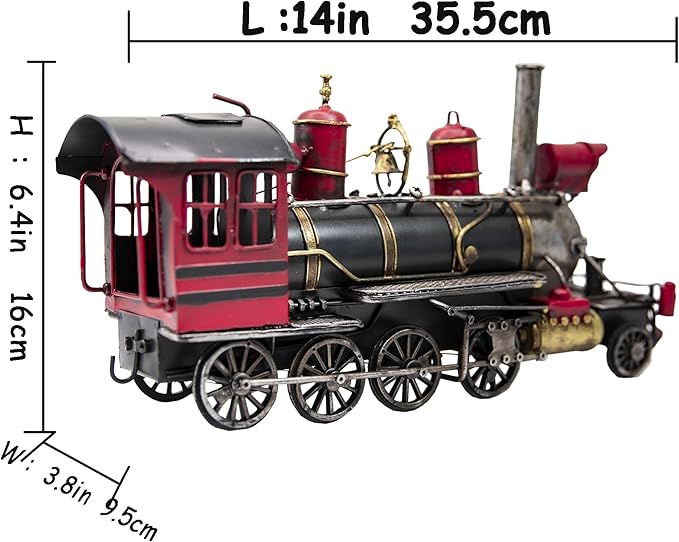 Berfutall-Vintage-Inspired Iron Classic Car Model - Collectible Decoration with Rustic Charm (F)
