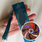 Tassels for Decoration 13cm/5 Inch Silky Floss Bookmark Tassels Hanging Rope for Jewelry Making DIY Craft Accessory(Blue)