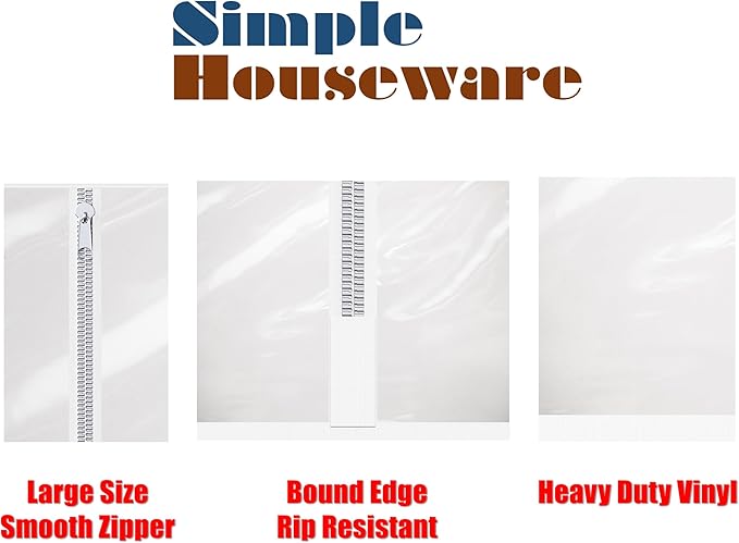 Simple Houseware Cover and Tube Bracket for SimpleHouseware Z-Base Garment Rack (Garment Rack NOT Included)
