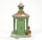 Department 56 Dickens Village Collection 40th Anniversary Limited Edition an Aviary in Honor Lit Building- Hand Crafted Painted Porcelain Christmas Village Houses with Lights Home Decor, 5.9 Inch