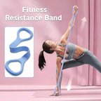 Fitness Resistance Band,Stretch Bands for Working Out Women or Men(Blue)