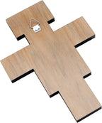 Intercession San Damiano Wall Wood Cross Crucifix (8 in)