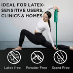 THERABAND Resistance Band 25 Yard Roll, Non-Latex Professional Elastic Stretch Bands for Upper & Lower Body Exercise Workouts, Physical Therapy, Lower Pilates, Flexibility, & Rehab, Dispenser Box