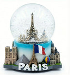 Paris Musical Snow Globe (Color)