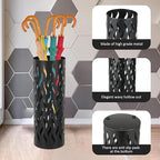 Umbrella Storage | Metal Organizer Standing | 15x15x42cm Umbrella Stand Rack Bin - for Indoor Living Room Entryway Hallway Balcony Office Hotel Reception Lounge Restaurant