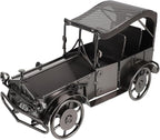 Antique Metal Car Model Craft - Vintage Style Vehicle Collectible Collections - Tabletop Decorative Car Ornament Display for Bar Home Space