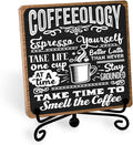 Funny Coffee Bar Accessories - Table Decorations & Desk Shelf Cubicles for Coffee Bar Decoration