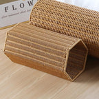 Mobestech Artificial Rattan Umbrella Holder for Indoor Use Large Capacity Plastic Umbrella Storage Stand for Entryway Versatile Design for Home and Office Also Great for Yoga Mat Storage