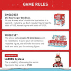 POP MART The Monsters Coca-Cola Series, Blind Box Figures, Random Design Action Figures Collectible Toys Home Decorations, Holiday Birthday Gifts, Single Box
