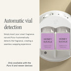 Pura & Simplicity Home Scent Refill - Smart Air Diffuser - Long-Lasting Luxury Fragrance per Refill - Home Essential - Clean & Safe Diffuser Fragrance - 2 Pack, Honeysuckle