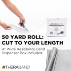THERABAND Resistance Band, Special Heavy, 50-Yard Roll, Elastic Band for Exercise