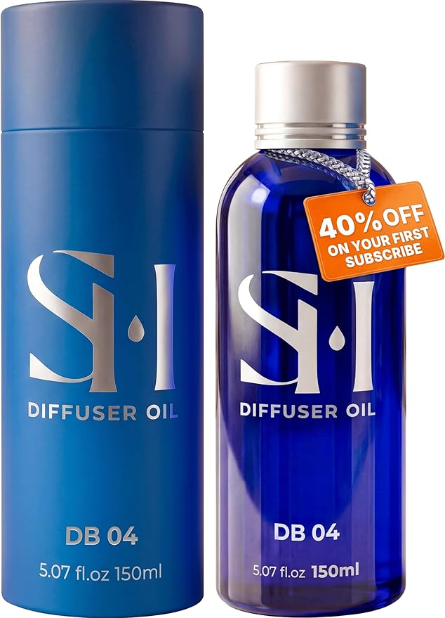 Inspired by 6-Star Hotel Dubai DB04 Hotel Scent Diffuser Oil | 5.07 Fl oz (150 ml) - Waterless Diffuser Oil Refill & Highly Concentrated Fragrance Oil, Diffuser Oil Scents, Hotel Oil Diffuser