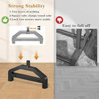 Heavy Duty Clothes Rack for Hanging Clothes Extendable Rolling Clothing Rack for Hanging Clothes 350lbs Chrome 51 to 71" W x 16.53" D x 65" to 71" H 3" Industrial Wheels