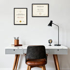 8.5x11 Black Picture Frames Set of 8, 8.5 by 11 Picture Frame for Award Certificate and Diploma Display on Wall or Tabletop