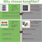 Non-Slip Fabric Resistance Bands for Working Out, Loop Exercise Bands for Booty Leg, Butt, Glute, Stretch Workout Bands for Women & Men, Hip Elastic Bands for Home Gym Fitness, Yoga, Pilates