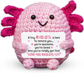 OASSIE Kindergarten Graduation Gifts for Kids - Positive Crochet Animals Axolotl - 6 7 8 9 10 11 12 Years Old Inspirational Birthday Preschool Teen Girl Gifts Trendy Stuff for Kids Teens