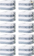 TAILI 10 Pack Vacuum Storage Bags, Space Saver Bags, Jumbo Cube 31x40x15 Inch, Extra Large Vacuum Sealed Bags for Comforters, Blankets, Bedding, Clothes, Closet Organization Space Saving, Cream