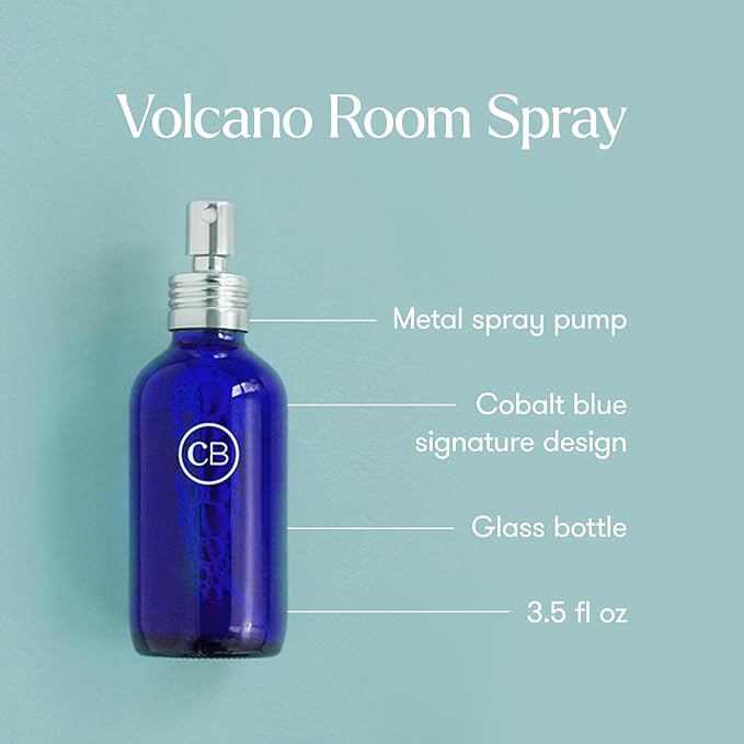 Capri Blue Room Spray - Volcano Air Freshener Spray with Notes of Tropical Fruits and Sugared Citrus - Air Fresheners for Home - Fresh Room Scents (3.5 oz)