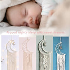 Dream Catchers, Moon Dream Catcher with Lights-Macrame Dreamcatcher Bedroom Wall Decor,Dream Catcher Girls Room Decor Teenager,Moon Gifts Dream Catchers for Boys Mom Women-Catcher Boho Wall Decor