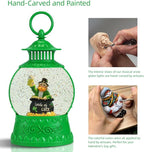St Patricks Day Snow Globe Decor,St Patricks Day Light Up Snow Globe 6H Timer, USB/Battery Operated,St Patricks Day Home Party Decor