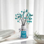 Airkeep Reed Diffuser Set,1.69 fl oz (50 ml) - Ocean Mist&Sea Salt Oil Diffusers with 8 Reed Sticks,Home Fragrance Reed Diffuser for Bathroom Shelf DecorSALT