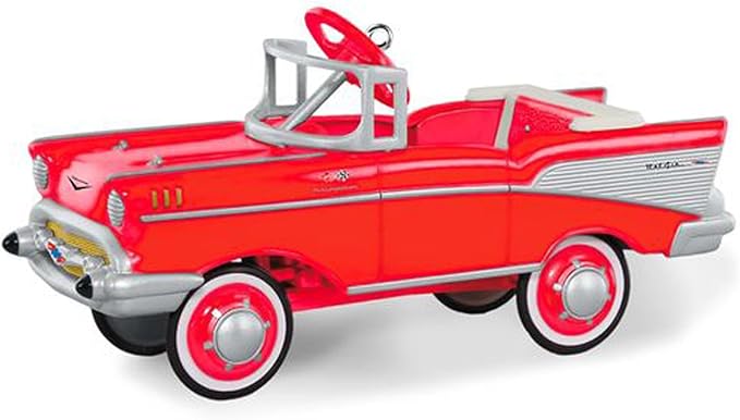 Hallmark Keepsake Ornament Chevrolet Bel-air Red Kiddie Car Classics 1957