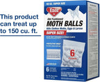 Made in The USA Old Fashioned Moth Balls - 3 Pound