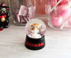Gremlins Gizmo 3-Inch Mini Snow Globe with Swirling Glitter Display Piece | Horror Movie Collectible Keepsake