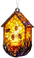 Honeycomb Ornaments, Bee Ornament for Christmas Tree, Unique Bee Gifts 2026, Cute Beehive Decoration for Home and Holiday, Christmas Ornaments for Animal Lovers, Nature Inspired Hanging Ornament