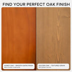Homeforia 12 inch Oak Floating Shelf, High End Solid Real Wood 12inch Small Floating Shelves for Wall Mounted, Honey Oak Wooden 12in Floating Shelves, Heavy Duty Bracket, 12 X 6.5 X 1.75 in, Set of 4