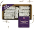 White Sage Smudge Sticks | California Sage Incense Sticks for Home Cleansing, Spiritual Smudging Rituals and Meditation | Sustainably Sourced 4 inch White Sage Bundle | Smudge Kit of 9
