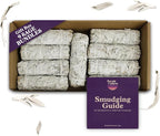White Sage Smudge Sticks | California Sage Incense Sticks for Home Cleansing, Spiritual Smudging Rituals and Meditation | Sustainably Sourced 4 inch White Sage Bundle | Smudge Kit of 9