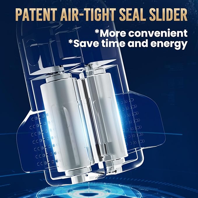 TAILI Plastic Heavy Rolling Slide Clip Seal Grip Air Tight Accessories for Vacuum Storage Space Saver Bags